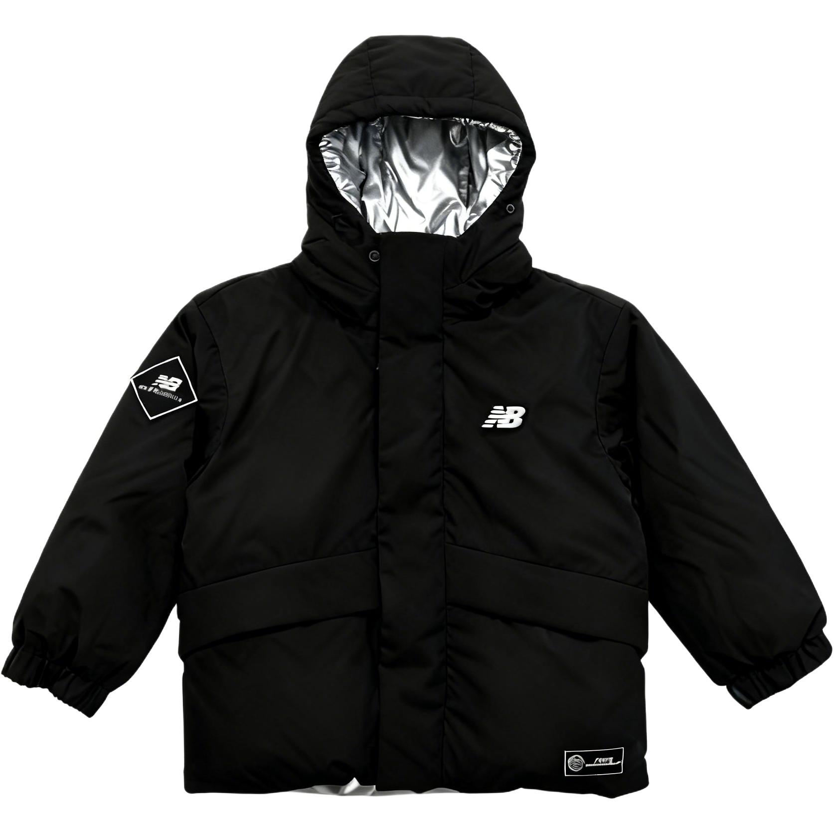 New Balance Kids Down Jackets Hooded Windproof 7PC45013-BK 110