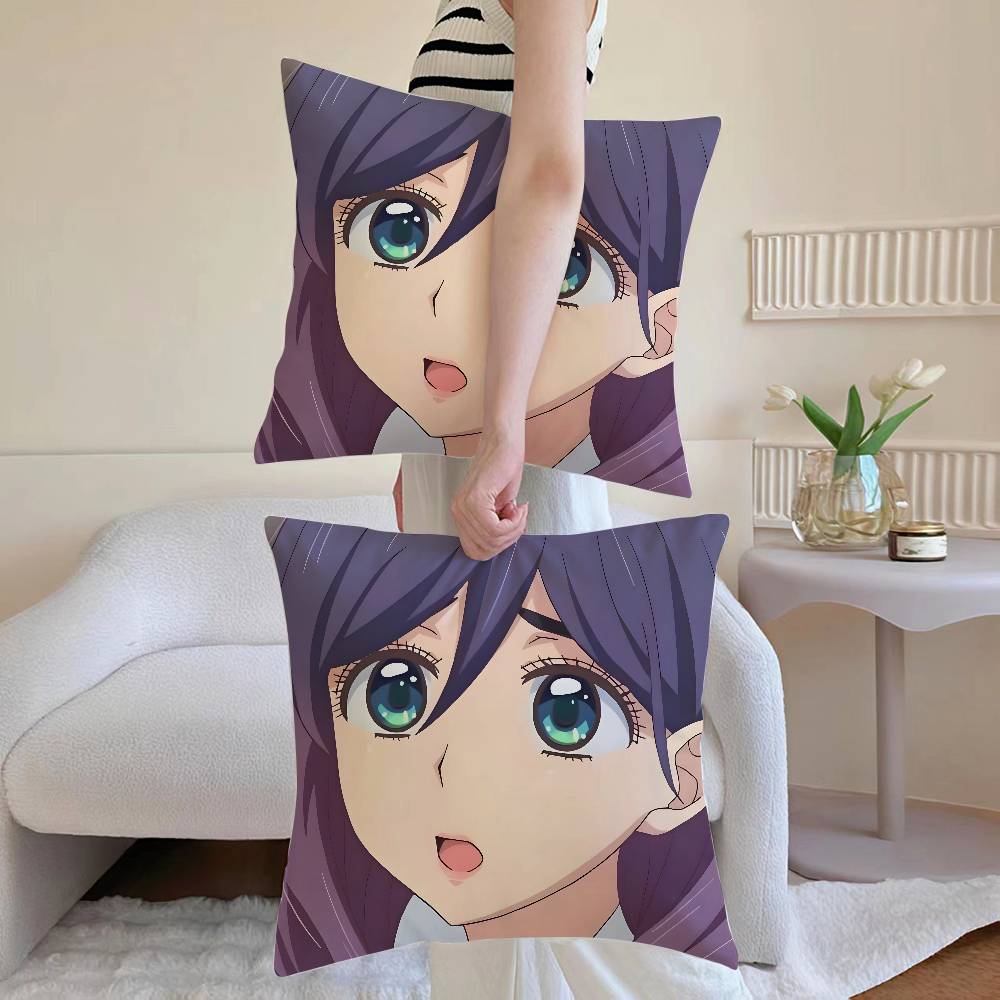 K-Kiss Him Not Me Pillow Case Anti-dustmite Pillowcase Invisible zipper silky Sofa cushion cover