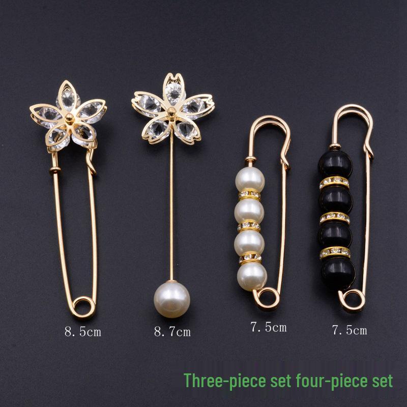 

Набор брошей-булавок для защиты от оголения для одежды, кардиганов, шарфов, платьев и для подчеркивания талии