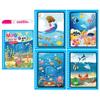 Jucării pentru Educație Timpurie Copii Carte Magică cu Pix Desen cu Apă Jucării Montessori Cadou Carte de Colorat Reutilizabilă Carte de Desen Magică