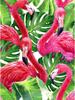 RUOPOTY Acrylic Painting By Numbers Flamingo Animals Paint On Canvas Coloring By Numbers Gift Home Decor Wall Room