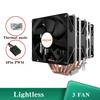 6 Heat Pipe CPU Air-Cooled Cooler 4Pin PWM PC Radiator Fan for Intel LGA 1366 1700 1200 1150 1151 1155 2011 X79 X99 AM3 AM4 AM5