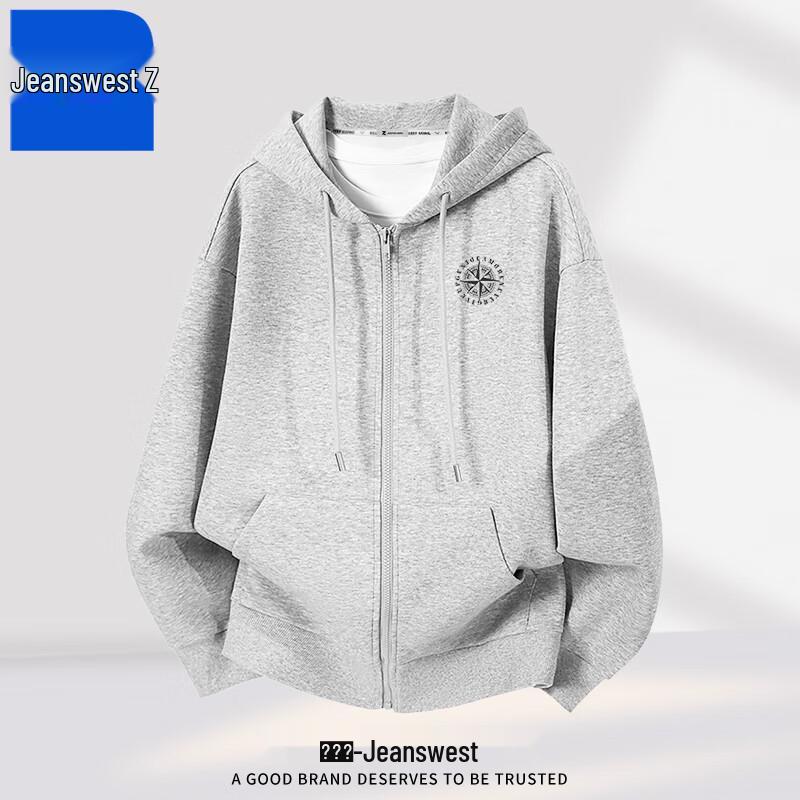 

Jeanswest Men s Gothic Wheel Hooded Cardigan 3XL