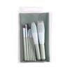 Tijana 8-Piece Makeup Brush Set with Pouch: Includes Powder, Blush, Foundation, Eyeshadow, and Eyelash Brushes (Model DJ-300).