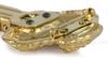 Grand Griffon Vendéen, Large Vendéen Griffon – Brooch with a clip, gold-plated holder for a start number | Art-Dog