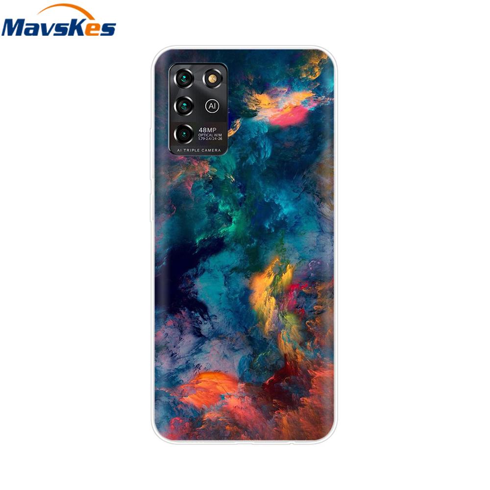 Case For ZTE Blade V30 Vita Phone Case Cool Silicon Protective Cover For ZTE Blade V30 Vita 8030 Bumper Fundas Coque Transparent