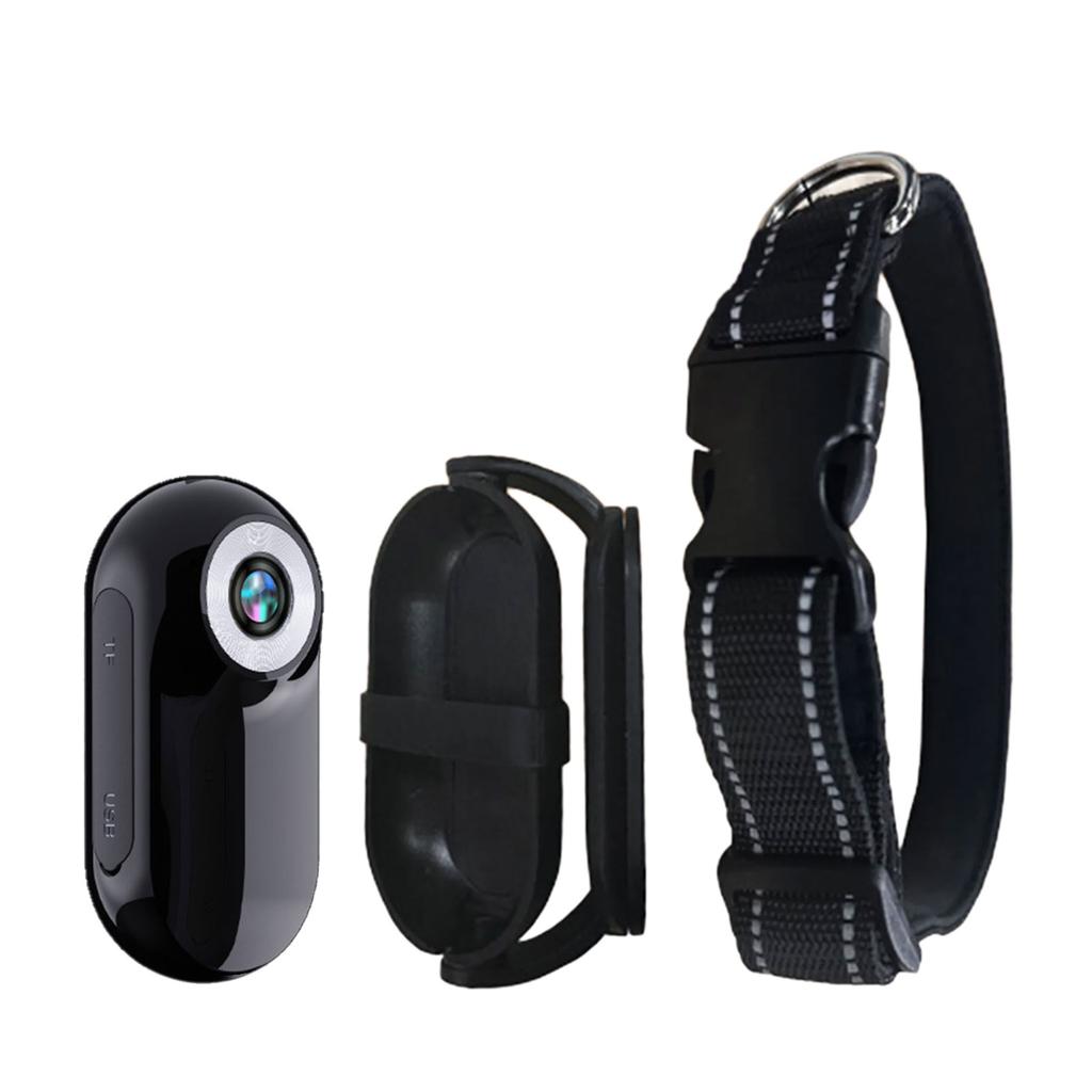 Animal Collar Camera 1920x1080P Resolution Photo Video Double Seize Location Observer Constructed In 32GB Card OTG Function