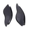 Motorcycle Black ABS Adjustable Side Wings Air Deflectors Fairing Side Cover Shield For Harley Touring Street Glide