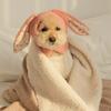 New Dog Hat Fall Winter Windproof Warm Cover Cat Cute Rabbit Ears Knitted Hat Kitten Puppy Headwear Pet Earmuffs Accessories
