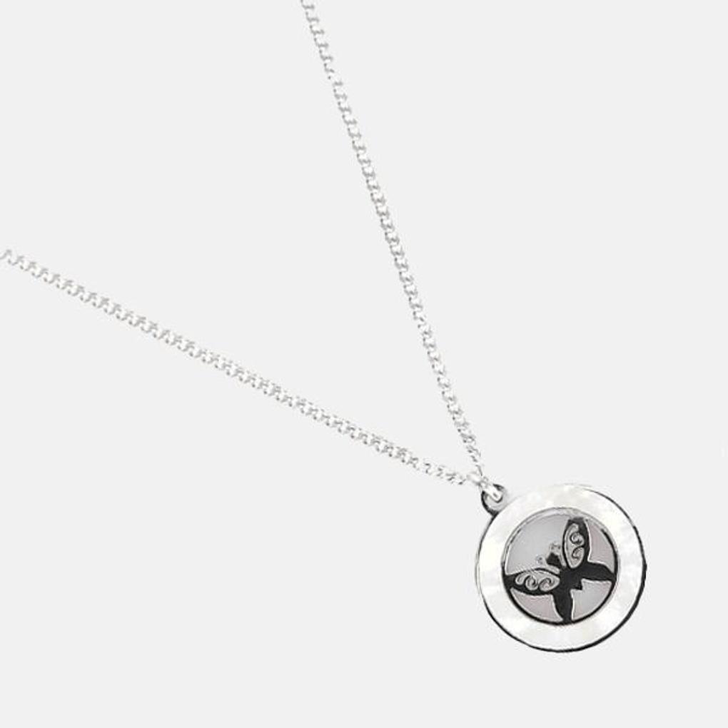 

Surgical steel necklace, couple pendant for women and men, 101ZIDA