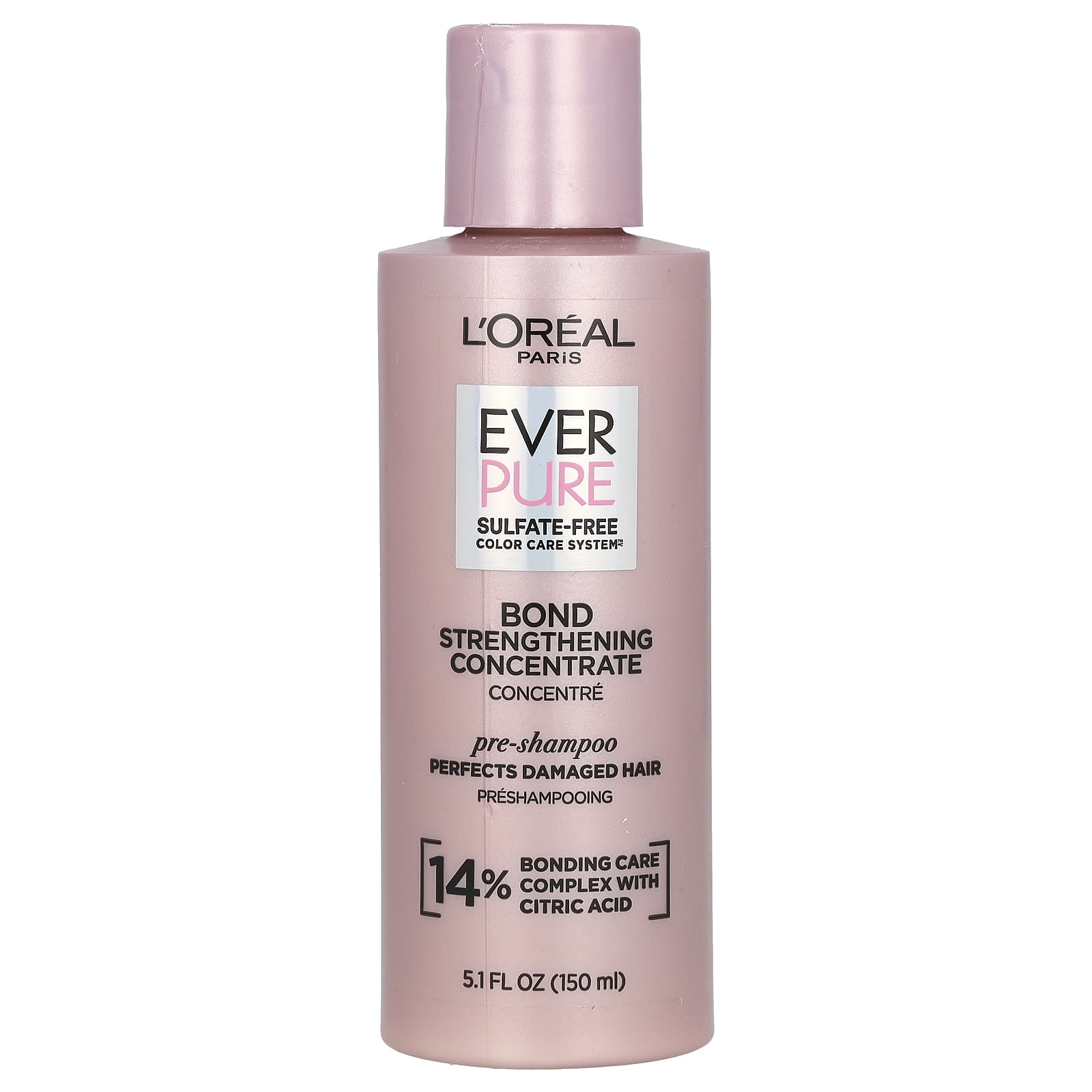 

L Oréal, Ever Pure, Pre-Shampoo, концентрат для укрепления волос, 5,1 жидких унций (150 мл)