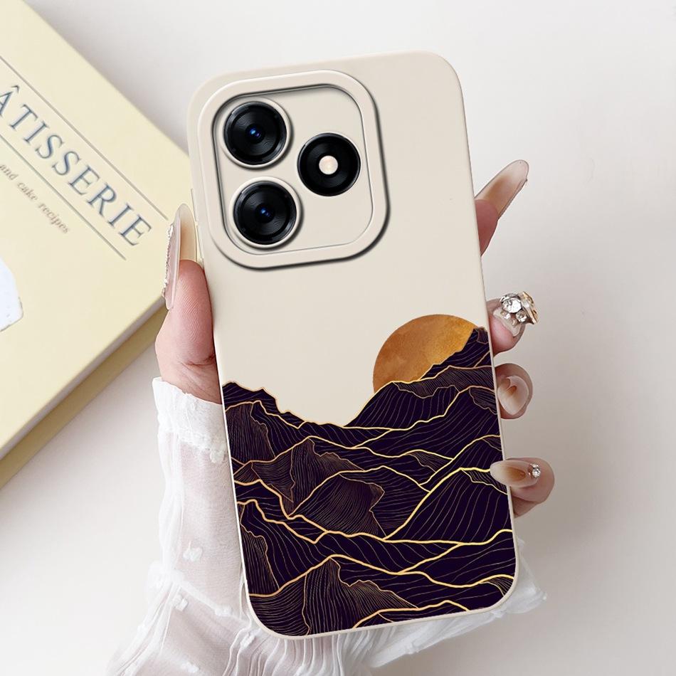 For Tecno Spark 10 10C Spark 10 Pro Elegant Printing Soft Silicon Case For Tecno Spark10 10 C 10Pro Lens Protective Phone Cases