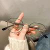 Luxusní Brýle Myopia Klasické Vintage Anti-modré Světlé Brýle Ženy Muži Brýle s minusovými dioptriemi Brýle na předpis s 0 -0,5 až -6,0