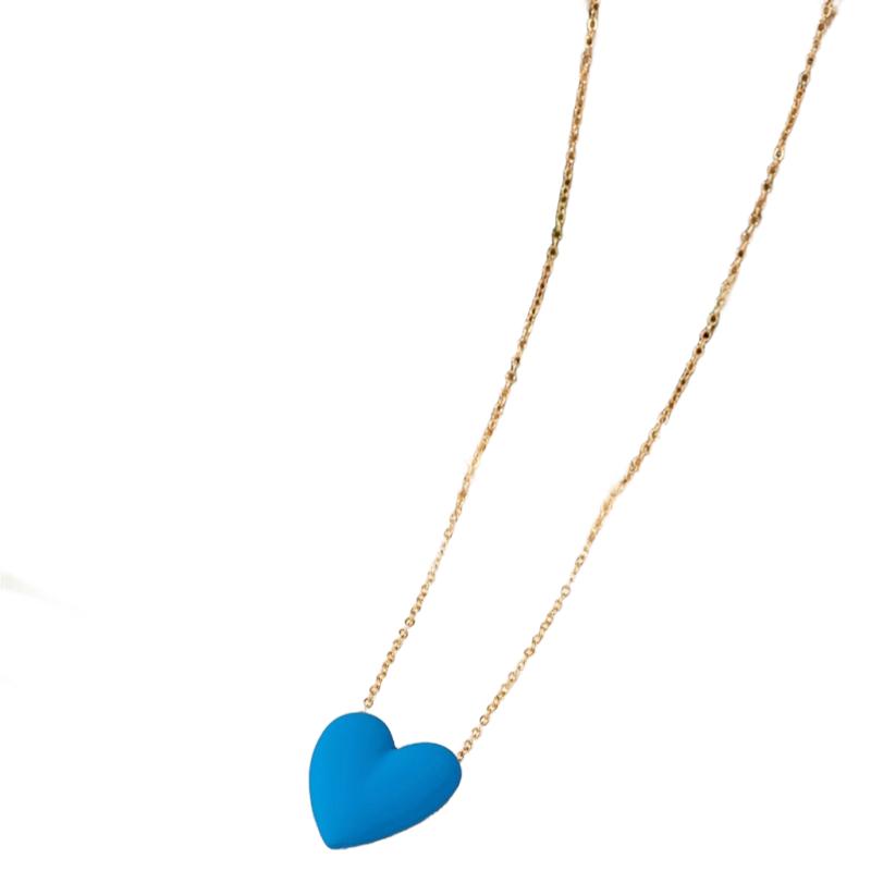 Heart Pendant Necklace for Women, Elegant Versatile Clavicle Chain, Perfect for Holiday Gifts