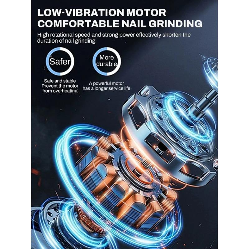 Neue USB-Aufladung Elektrische Hunde-Nagelschere LED-Licht Polierscheibe Hunde-Nagelschleifer Haustier-Nagelpflege Katzenpfotenpflege