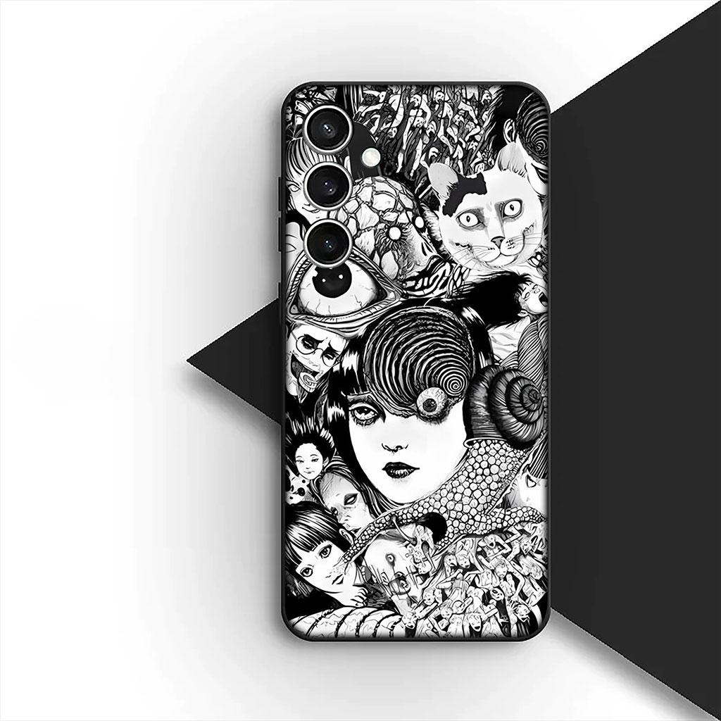 Phone Cover for Xiaomi Poco C75 C65 C71 C85 X7 X6 X5 M7 F7 F8 Ultra F6 Pro 5G Casing Soft Case Horror Junji Ito Tomie Cartoon