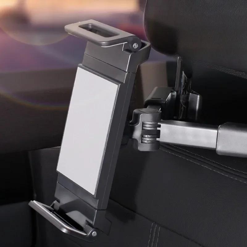 

Телескопический автомобильный держатель для телефона, держатель для планшета, устойчивое к сотрясениям крепление для планшета 4–12,9 дюйма, универсальная подставка для телефона для iPhone, iPad, MobileHolder чёрный