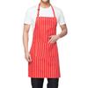 Küchen Kochschürze Koch Halterhalsschürze Mit 2 Taschen Catering Ärmellose Schürzen Mann Frau BBQ Kellner Bedruckte Schürze