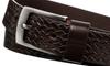 M LEATHER BELT WAS PLW-R-15 100 Brown