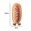 Plush Bread Pencil Case Pen Bag Cartoon Portable Lightweight Stationery Pouch