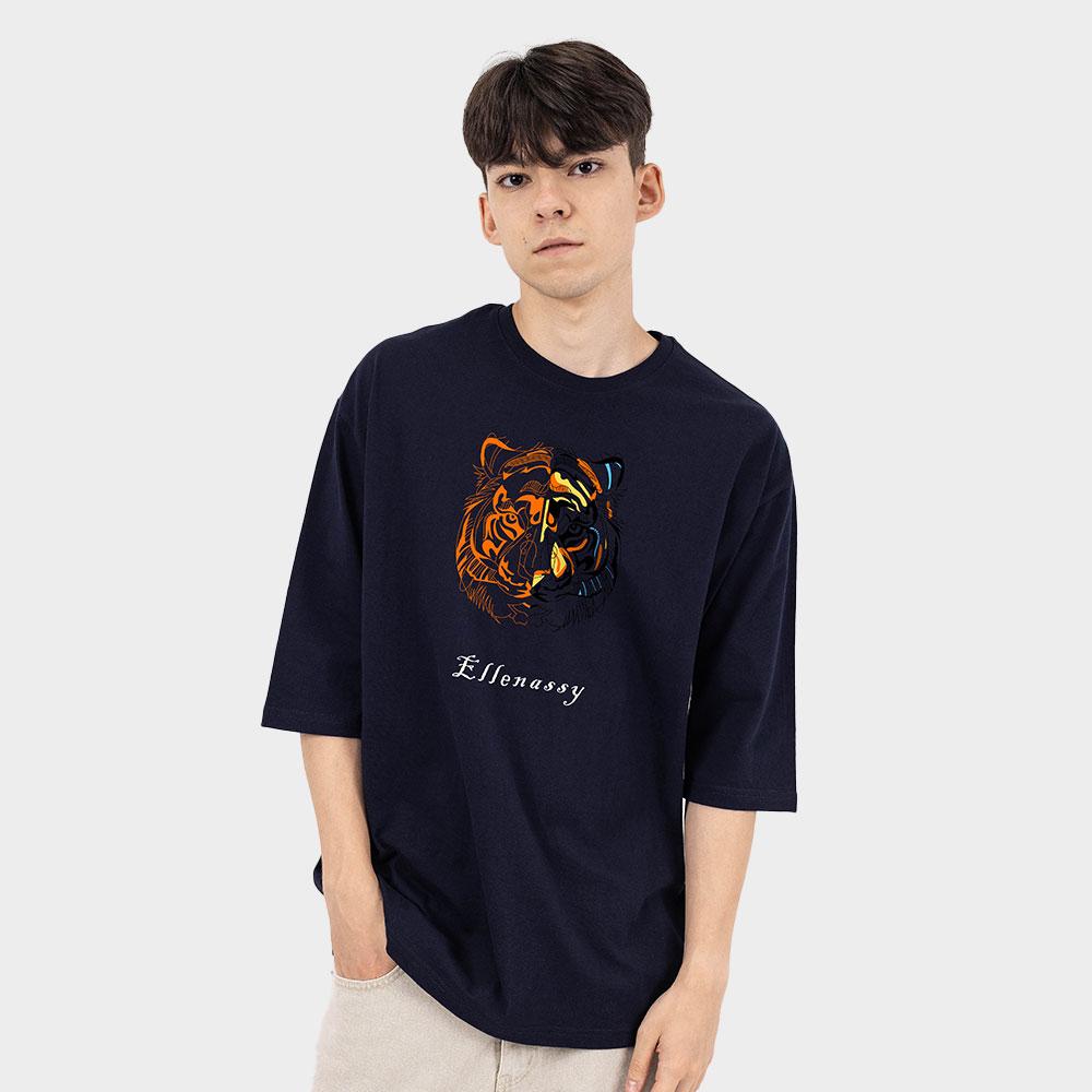 Elleonasi Ea Tiger 3/4 Sleeve T-Shirt