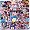 60pcs KPop Demon Hunters Waterproof Stickers, Korean Idol Movie Vinyl Decals for Water Bottle Laptop Phone Vintage Stickers