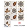 10PCS Bathroom sticker Wall Sticker Waterproof Tiles Decals Flower Tile Home Decor