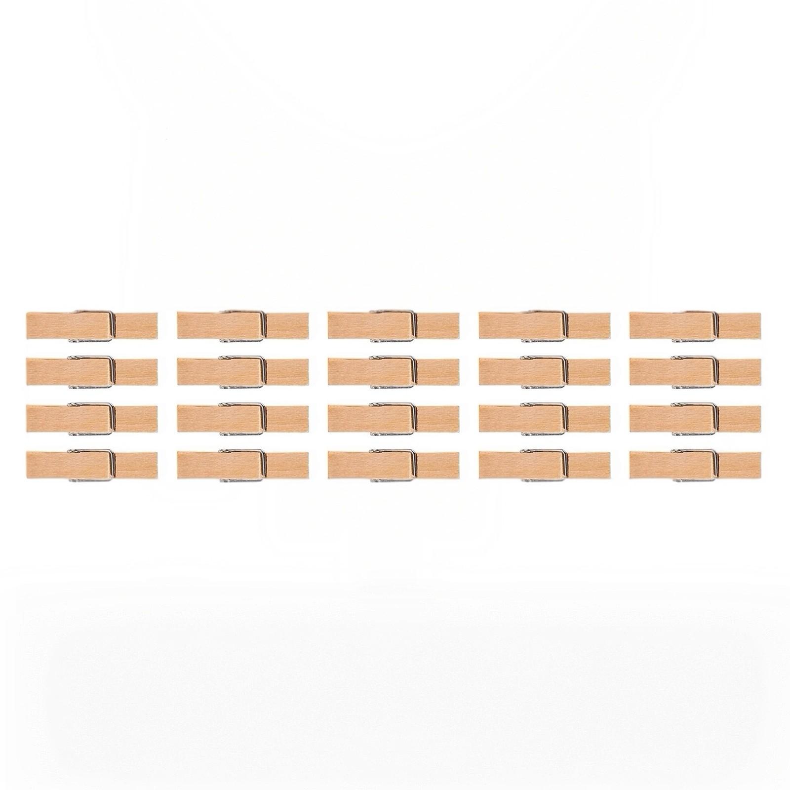 

Деревянная прищепка 3,5 см One Size коричневый