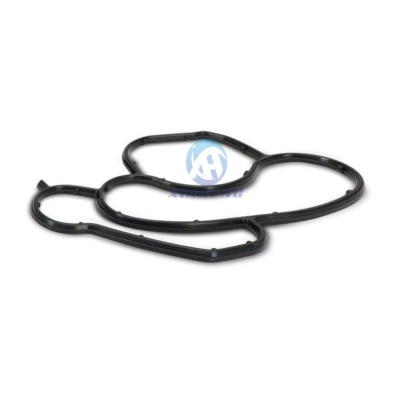 New 2PCS Engine Oil Filter Housing Gasket Seal for BMW E81 E87 E46 E90 E60 E83 N45 N43 N42 N46 Engine 11427508970 11427508971
