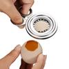 Boiled Egg Shell Top Cover Cutter Opener Stainless Steel Egg Topper Shell Opener Manual Convenient Shaomai Cooker Pancake Tool