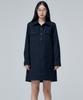 MALOUPE 7102 Collared Denim Dress (Navy)