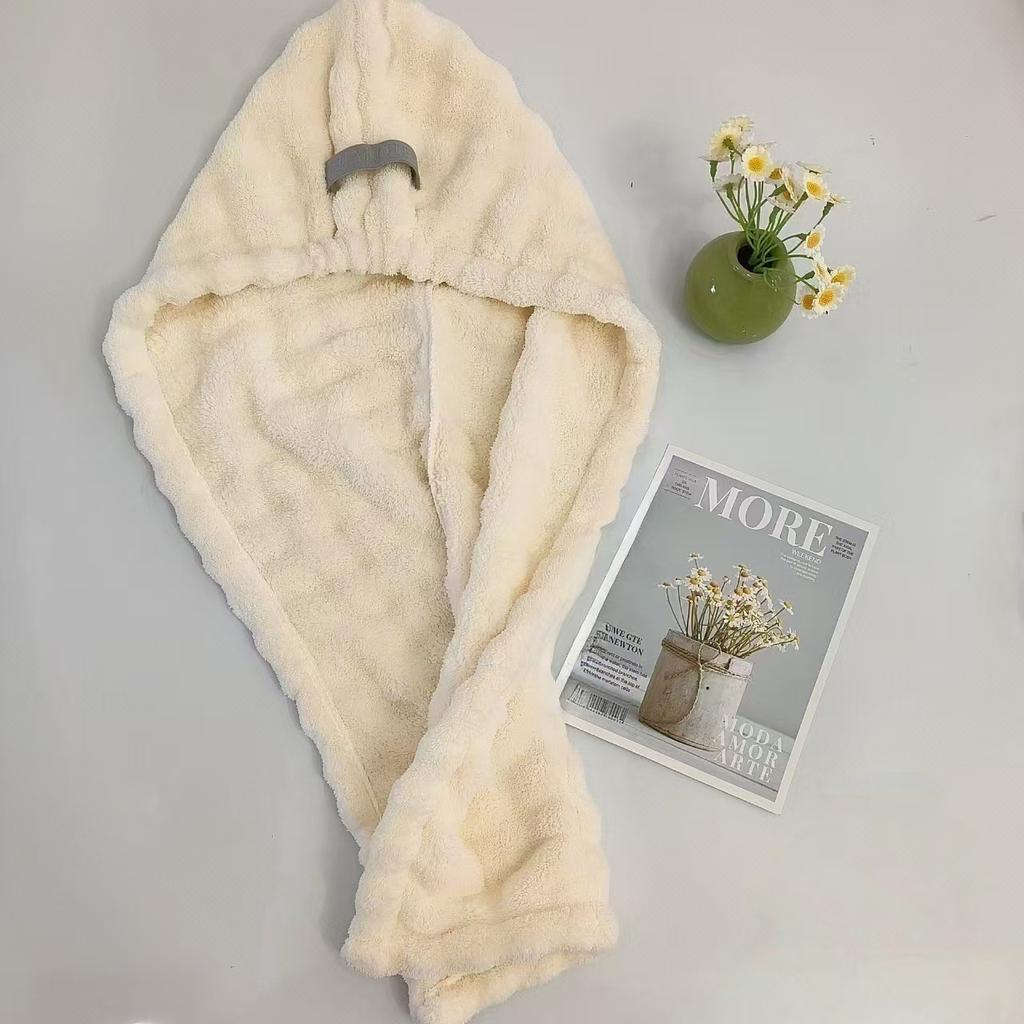 7A Antibacterial Dry Hair Cap Super Water Absorption Quick Drying One Piece 2025 New Female Adult No-blow Bag Hair Towel