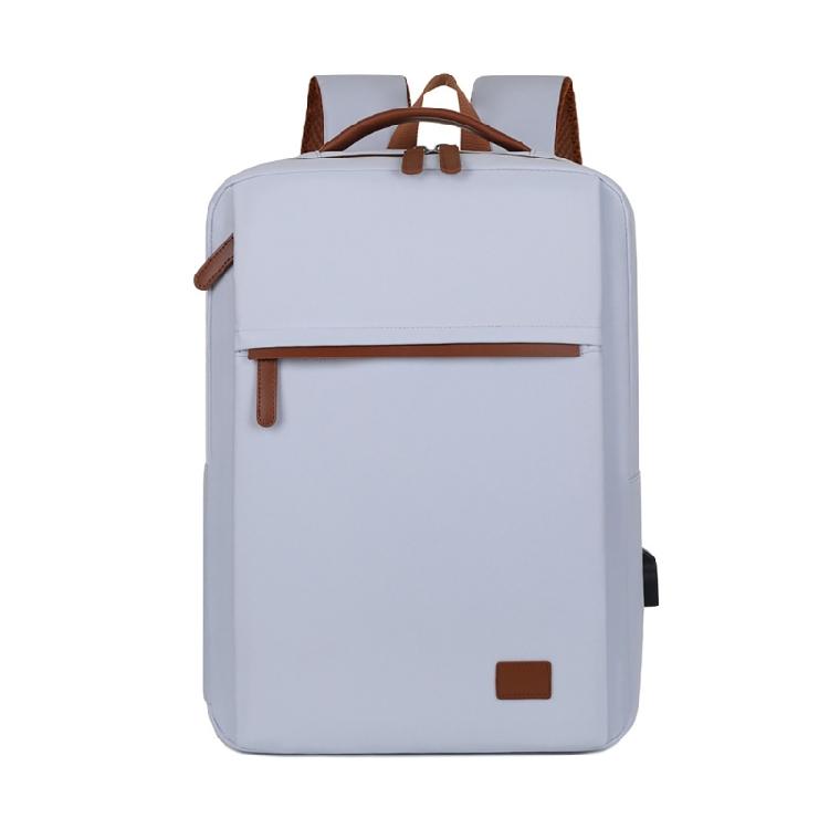 Practical School Bag Laptop Backpack with USB Charging Port Functional Daypacks