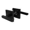 For Aluminum for Double Sided Barn Door Latch with Pin Lock Safe for Access and Reliable Closure In Garden and Barn
