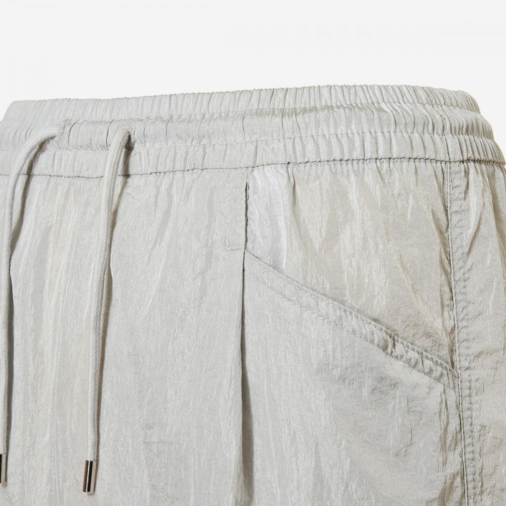 New Balance Damen Leichte Webware Weite Cargohose Nbnte2w402   91  Silber