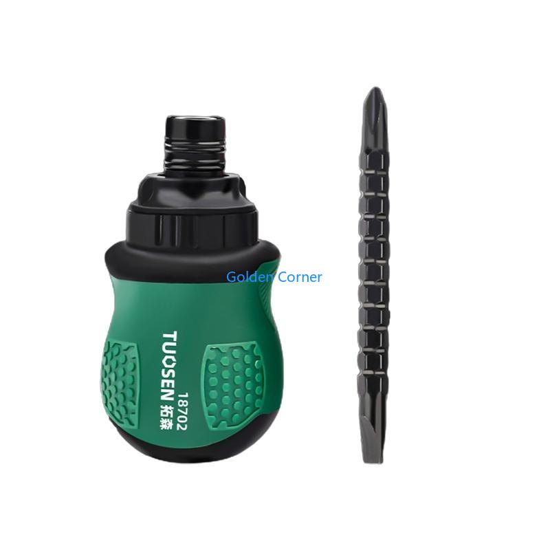 E15D Dual for Head Ratchet Screwdriver Set Practical Screwdriver for Head Combination Telescopic Screwdriver for Ind