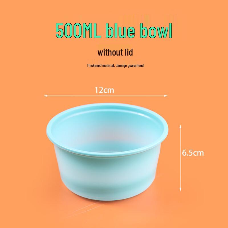 Handun 500ml Round Plastic Takeout Bowls