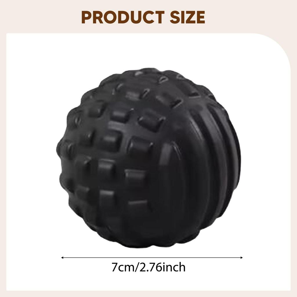 Massage Ball Roller Dia 7cm Household Exercise Gym Portable Lightweight Workout