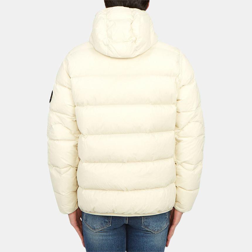 STONE ISLAND Compass Patch Zip Up Puffer Jacket 791543728-V0097