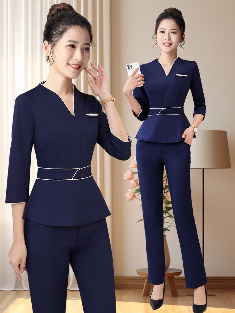 2026 New Style Women's Elegance Suit for Beauty Technicians - Perfect for Spa, Beauty Salon, and Skin Management