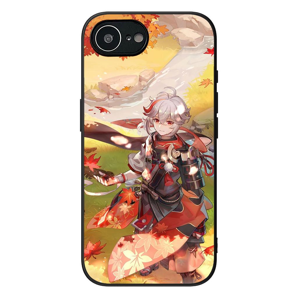 Kaedehara Kazuha Genshins Impacts Phone Case for Apple iPhone 12 13 Mini XS 11 Pro Max 7 8 Plus + XR 8+ X SE 2020 SE3 Soft Cover