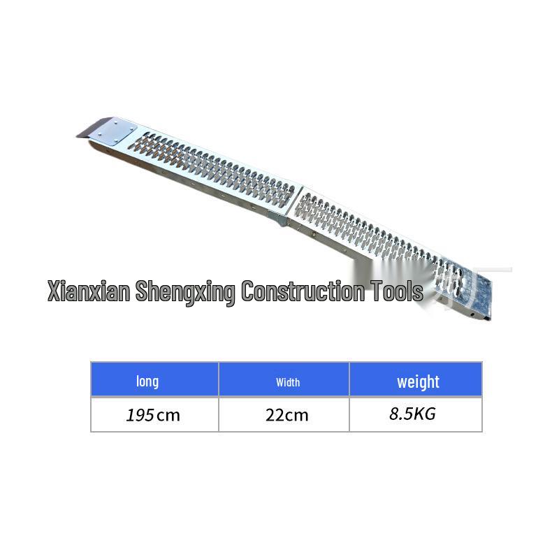 Folding Anti-Slip Motorcycle Cargo Ramp Ladder