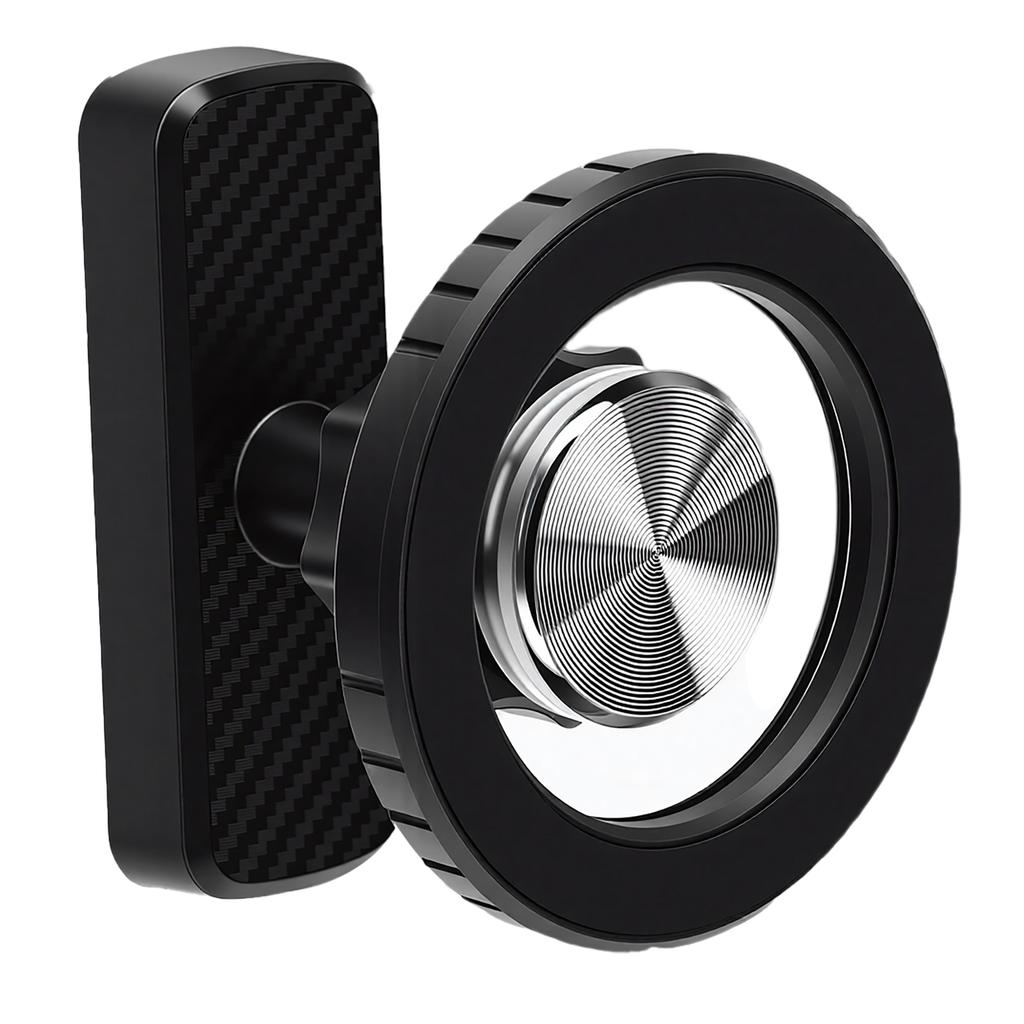 Dual Magnetic Phone Holder 360 Degree Rotation Multi Angle Adjustment Strong Magnetic Phone Mount for Cart Gym