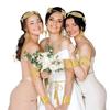 Barockes Brautkopfschmuck- und Schmuckset mit Blattgold: Stirnband, Armband, Ohrringe