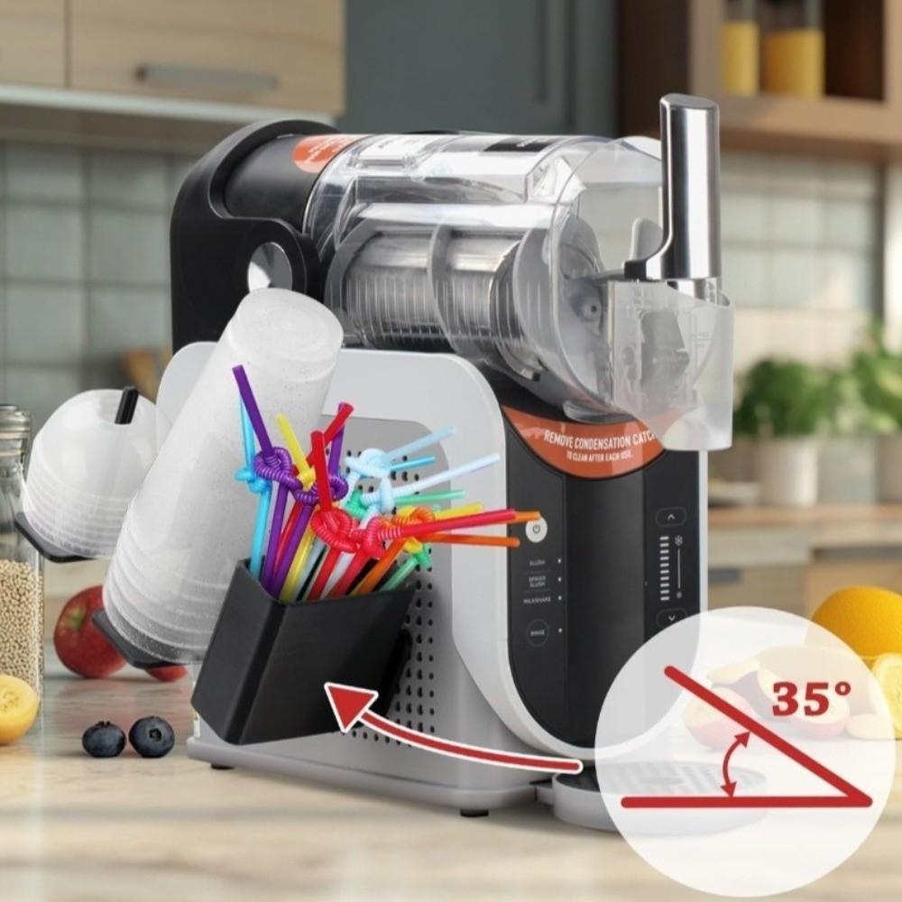 Side-Mounted Coffee Machine Cup Holder 3-in-1 Disposable Cup Dispense  Home Kitchen