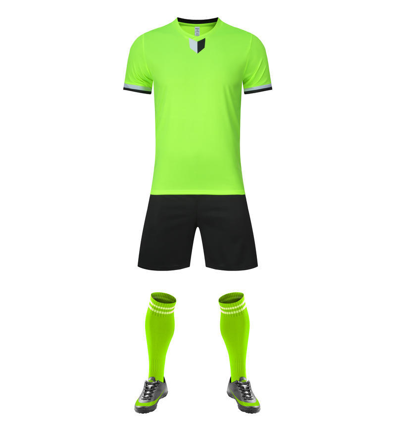 Short-Sleeved Football Jersey Set Men'S And Children'S Long-Sleeved Football Sports Quick-Drying Training Jersey Z107 Quick-Drying Breathable