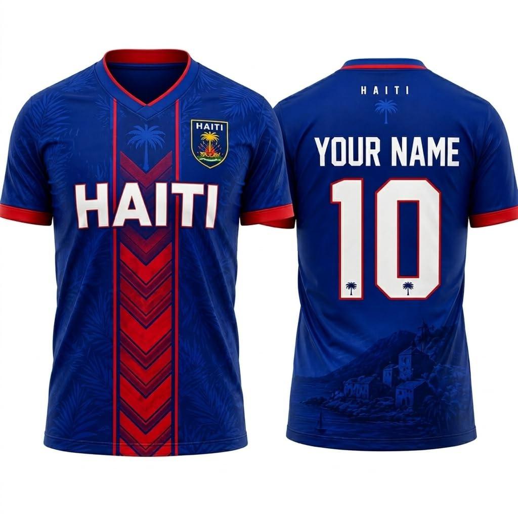 Customizable Soccer Jersey Shirt with Team and Number for Sports Events and Training Unisex Short Sleeve Athletic Top