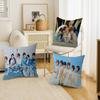 Boyband N-NCT Wish Sänger Kissenbezug Cartoon Geschenk Kissenbezug Schlafzimmer Zuhause Sofa Stuhl Sitz Dekor Kissenbezug
