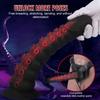 Tentacle Anal Plug Mixed Color Alien Dildo Soft Huge Butt Plug Suction Cup Anal Toys Large Particle Masturbator Vaginal Anal Dilator Sex Toys Unisex
