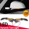 Dynamic LED Turn Signal Lights Rearview Mirror Indicator Blinker Repeater For BMW X3 G01 IX3 X4 G02 X5 G05 X6 G06 X7 G07 2018-24